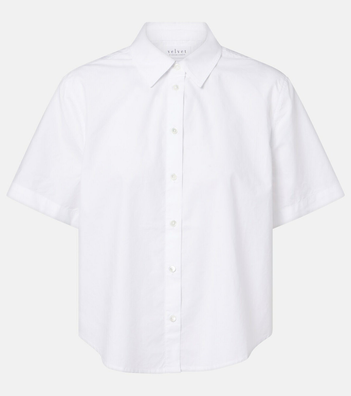 Velvet Alana cotton poplin shirt