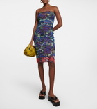 Dries Van Noten - Floral off-shoulder midi dress