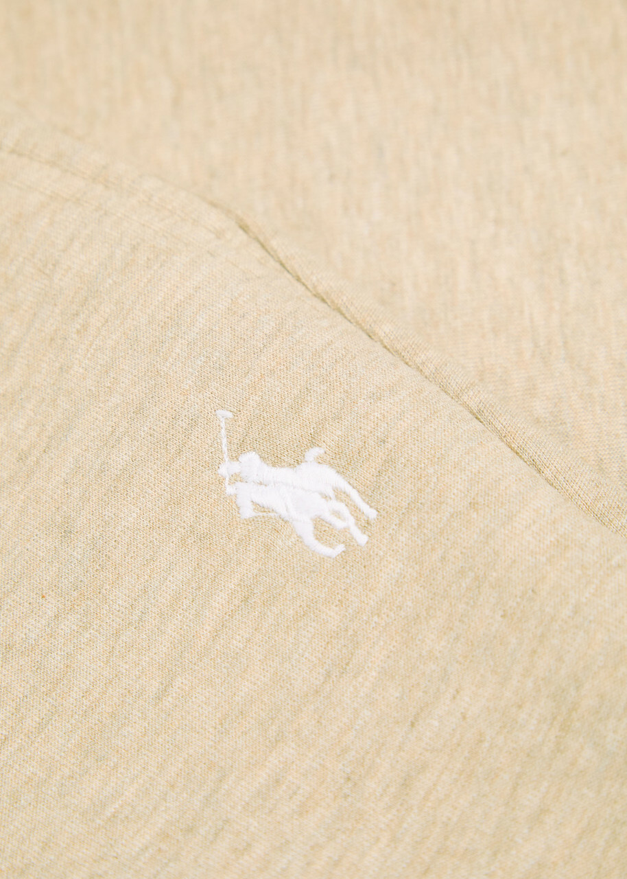 Polo Ralph Lauren Logo-embroidered Cotton-blend Sweatpants Beige