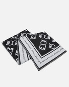 Pinko Jacquard Cape With Monogram Logo Black/Cream