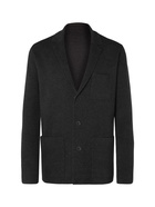 Mr P. - Unstructured Merino Wool Blazer - Gray