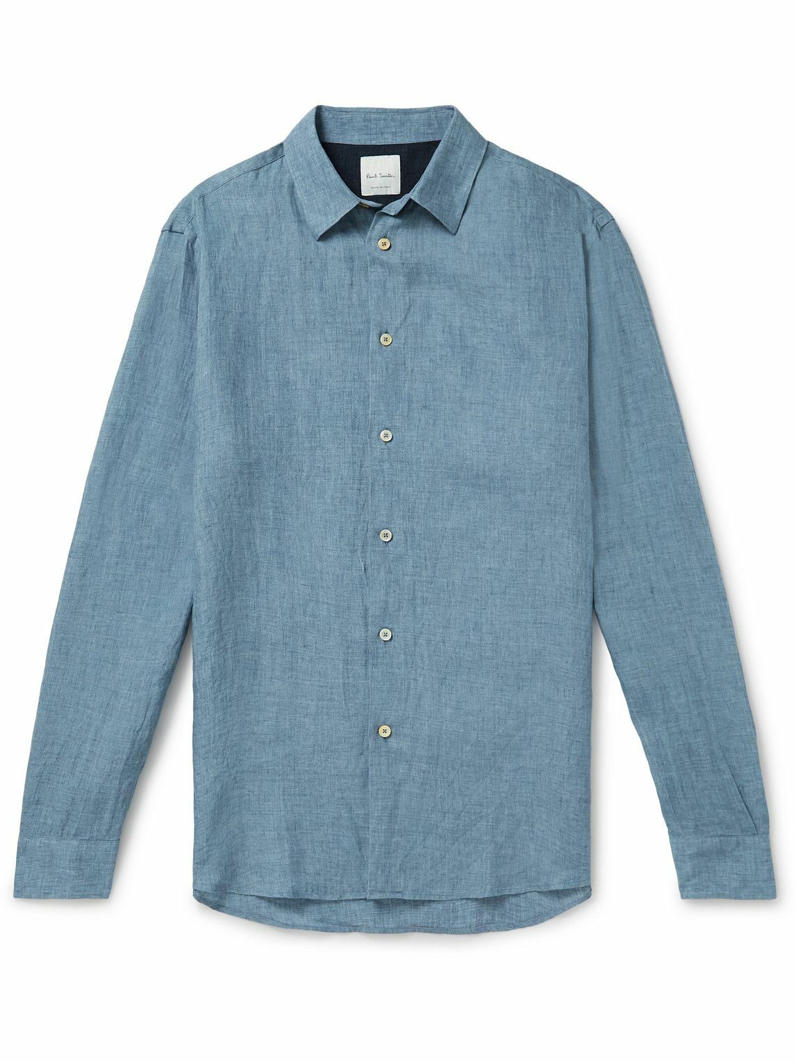 Paul Smith - Linen Shirt - Blue Paul Smith