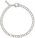 Hatton Labs Silver Diamond Cut Belcher Bracelet
