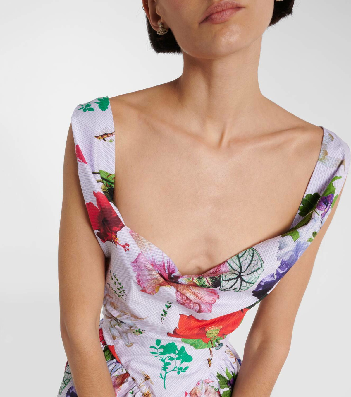 Vivienne Westwood Sunday floral cotton corset dress Vivienne