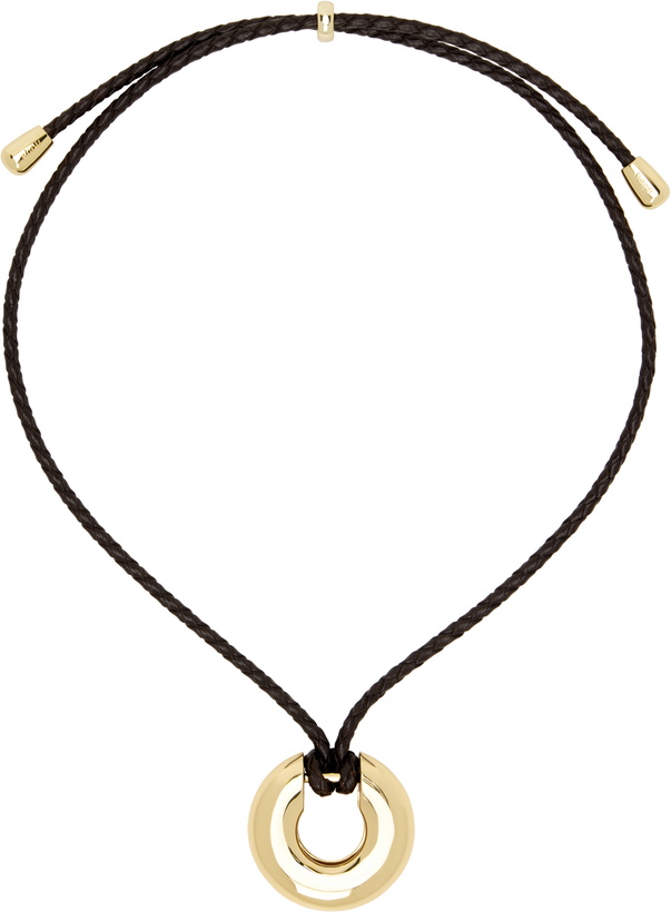 Photo: éliou Gold & Brown Charlie Necklace
