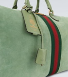 Gucci Gucci Savoy Medium suede duffel bag