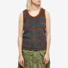 Howlin by Morrison Women's Howlin' Lost At Sea Stripe Tank Top in Brown Mind