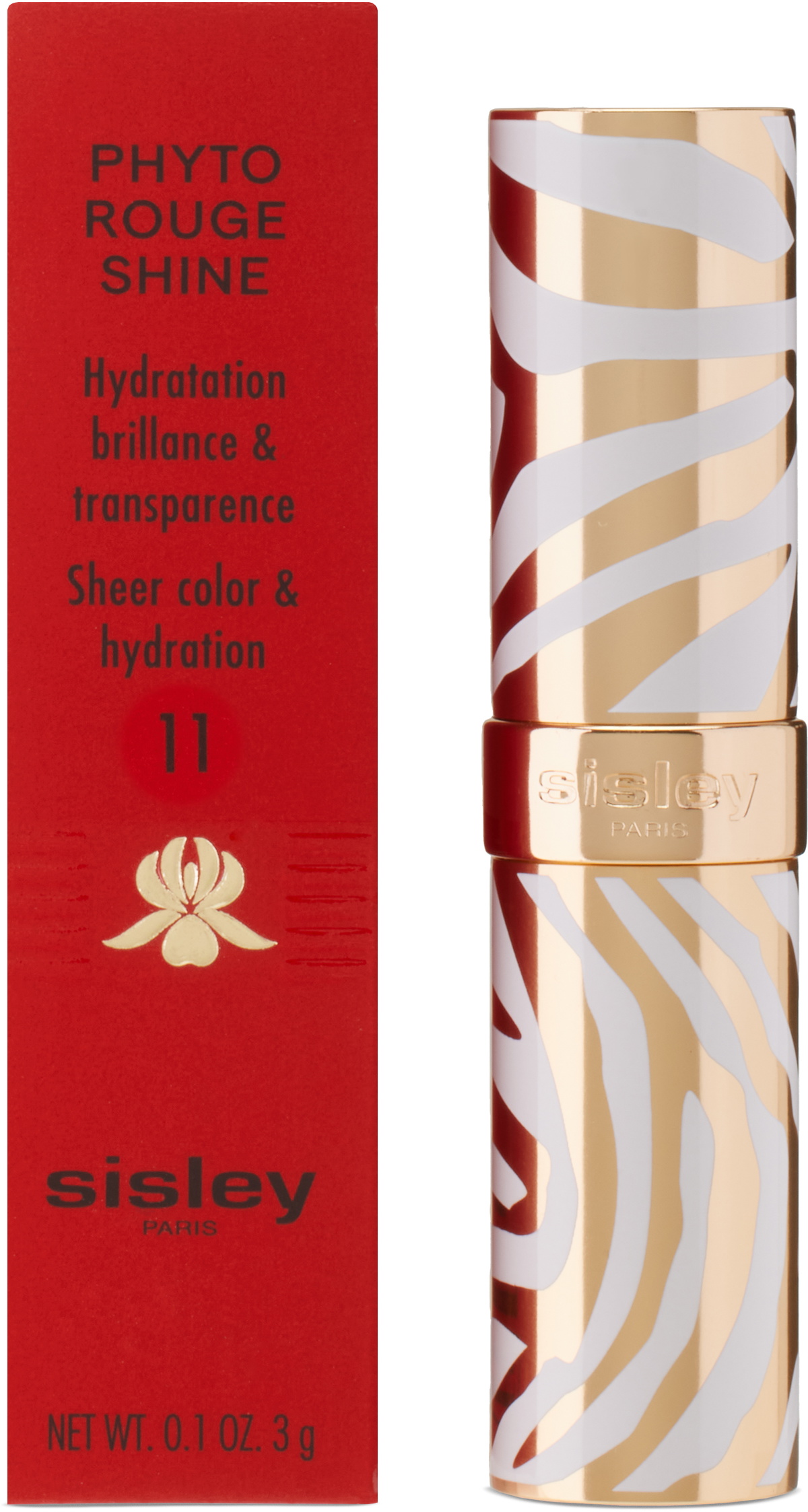 Sisley-Paris Phyto-Rouge Shine Lipstick – 11 Sheer Blossom