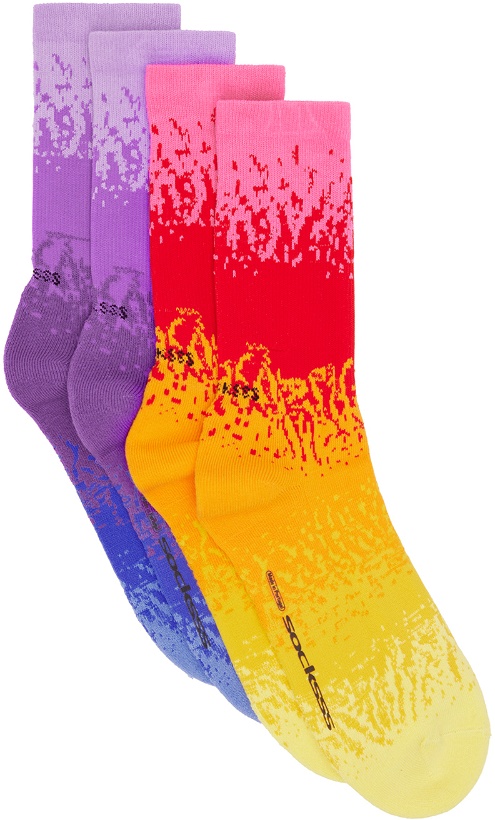 Photo: SOCKSSS Two-Pack Multicolor Socks