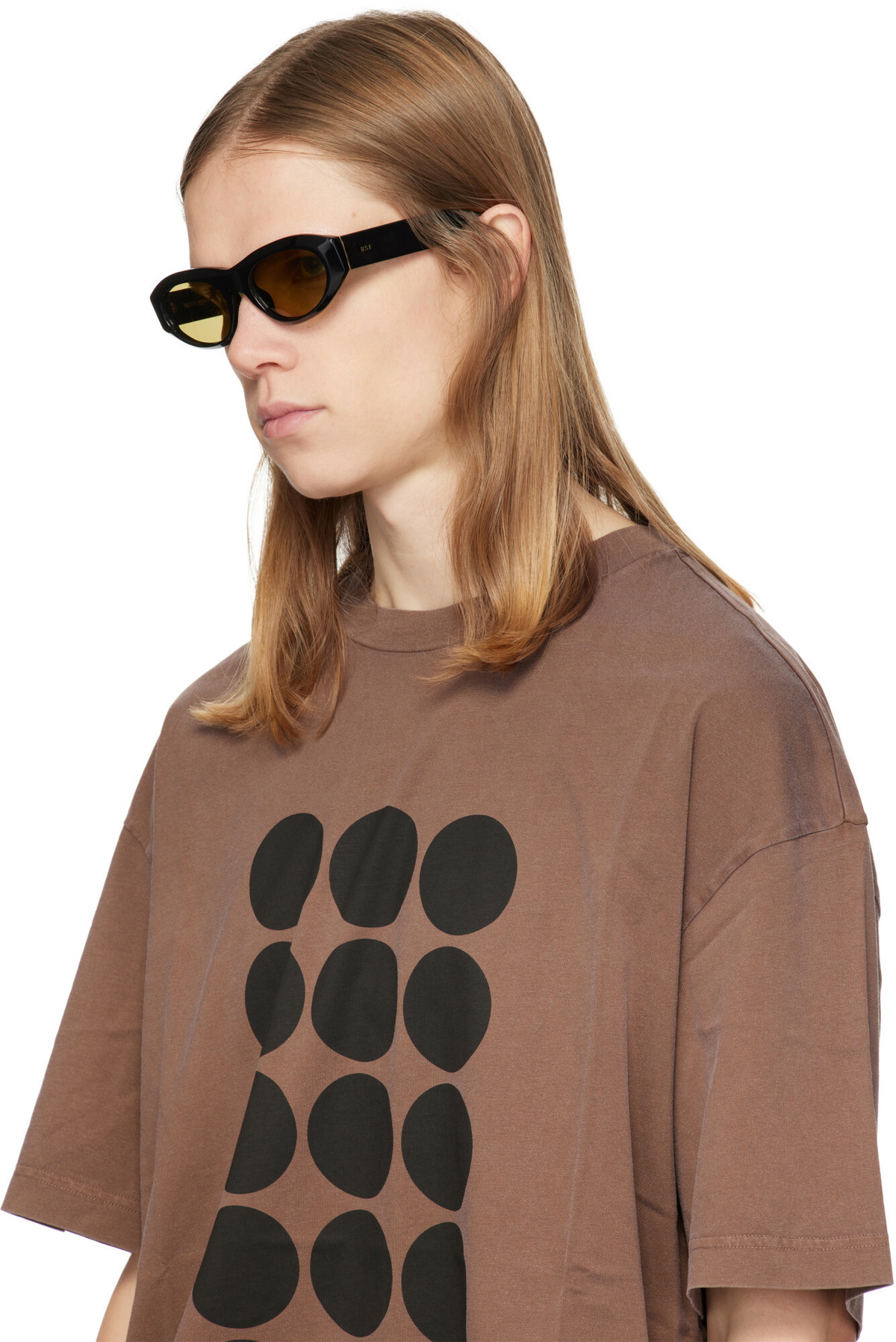 RETROSUPERFUTURE Brown Cinema Sunglasses