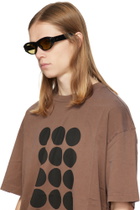 RETROSUPERFUTURE Brown Cinema Sunglasses