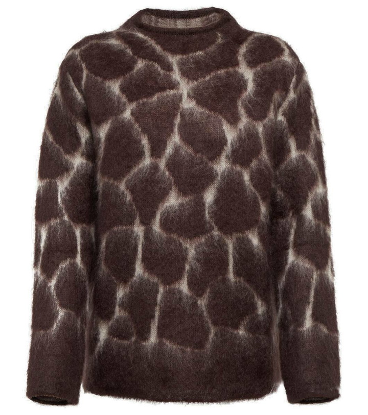 Photo: 'S Max Mara Giraffa mohair-blend sweater