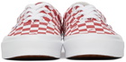 Vans Red & White OG Era LX Sneakers