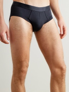 CDLP - Three-Pack Stretch-Lyocell Briefs - Blue