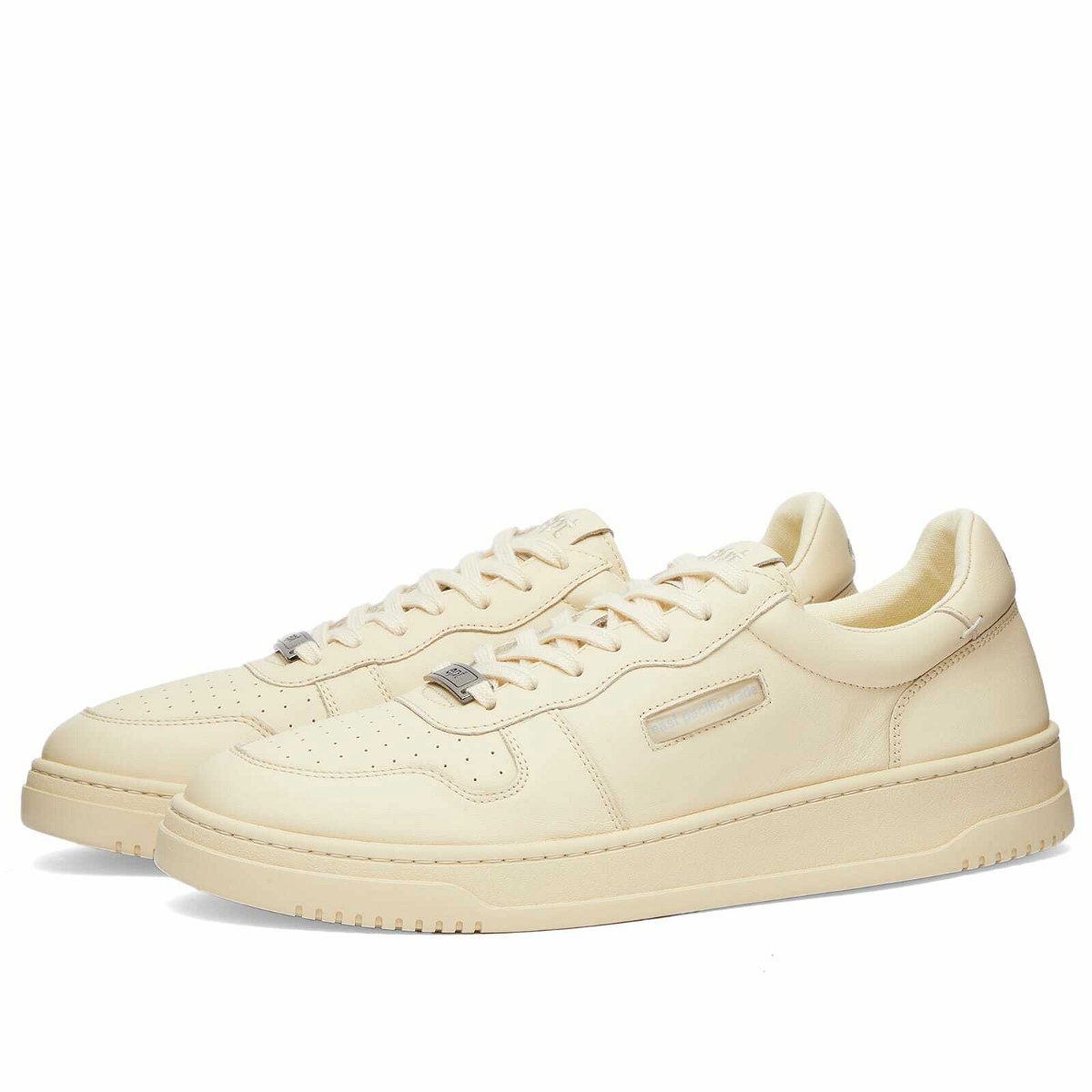 Photo: East Pacific Trade Men's Dive Court Sneakers in Cream