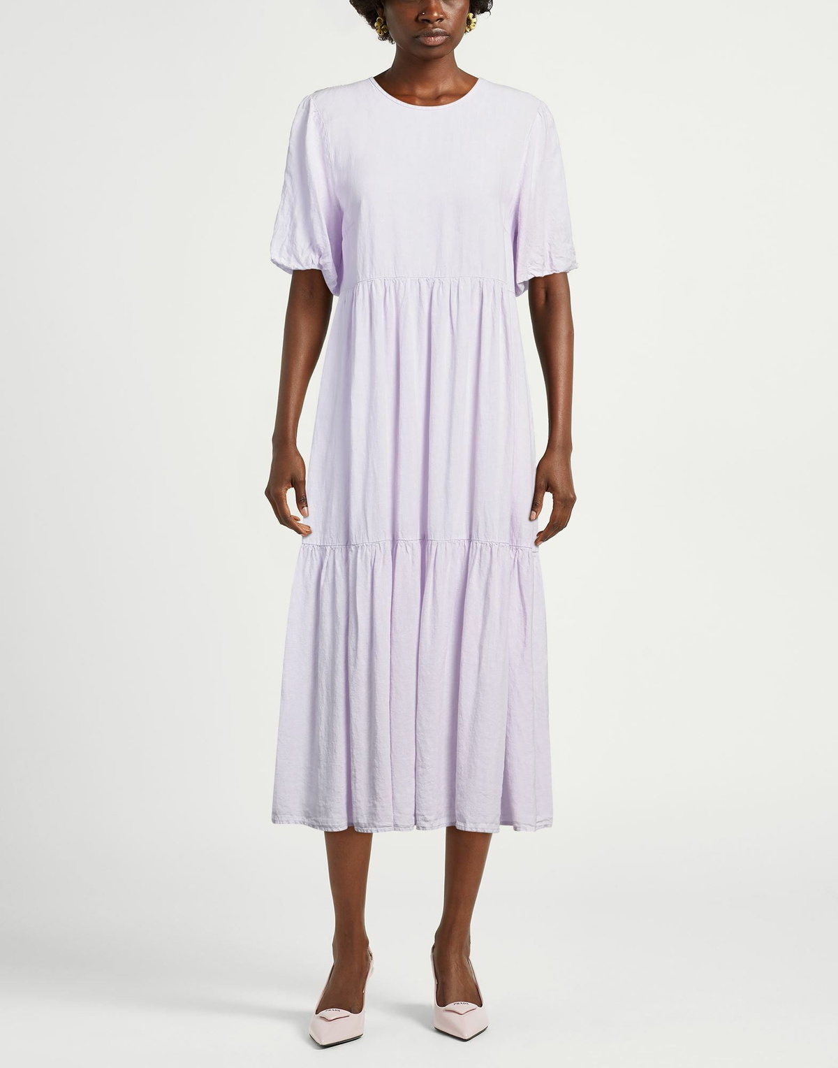 Peserico Womens Midi dress Lilac