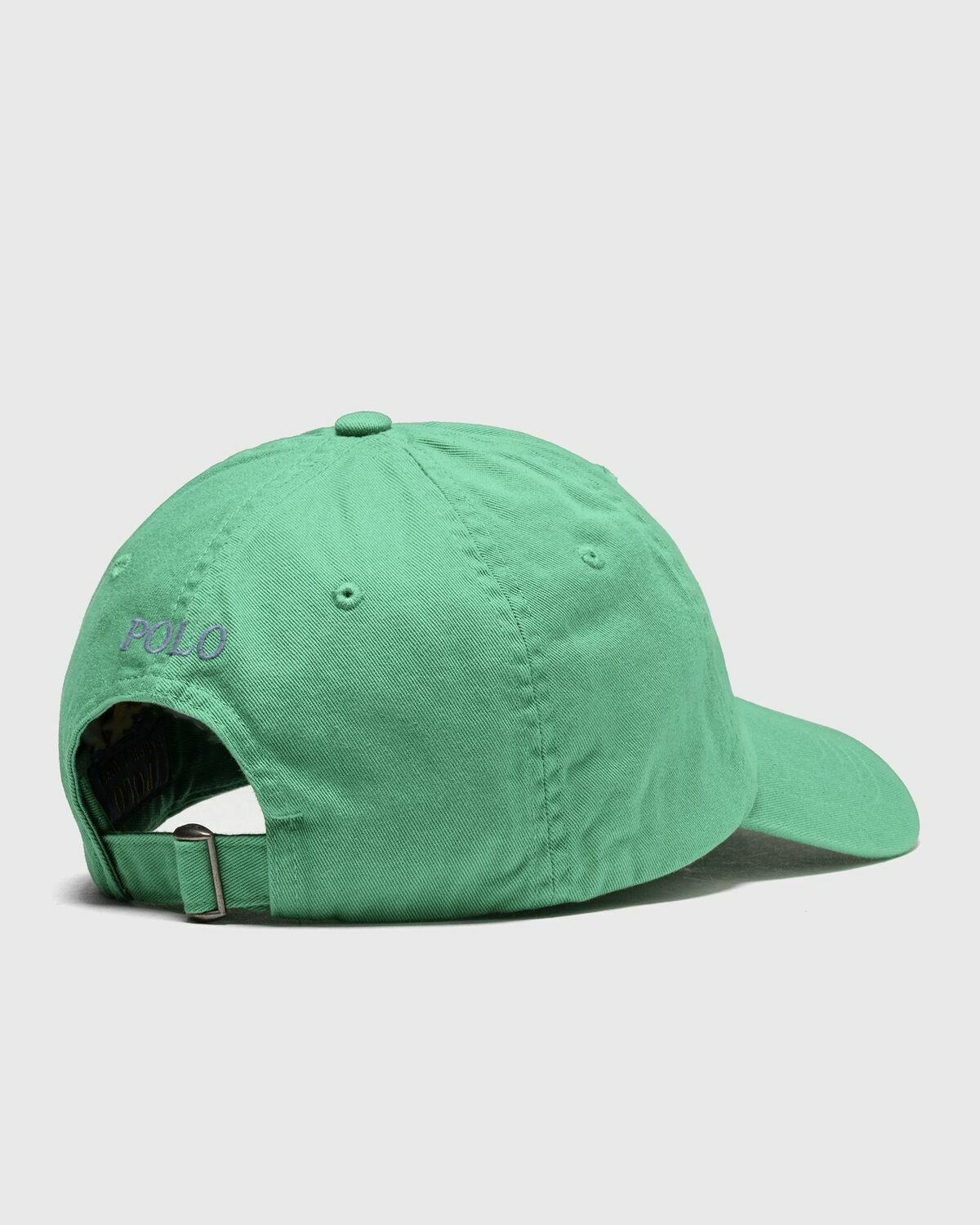 Polo Ralph Lauren Cotton Chino Cls Sprt Cap Hat Green Caps Polo