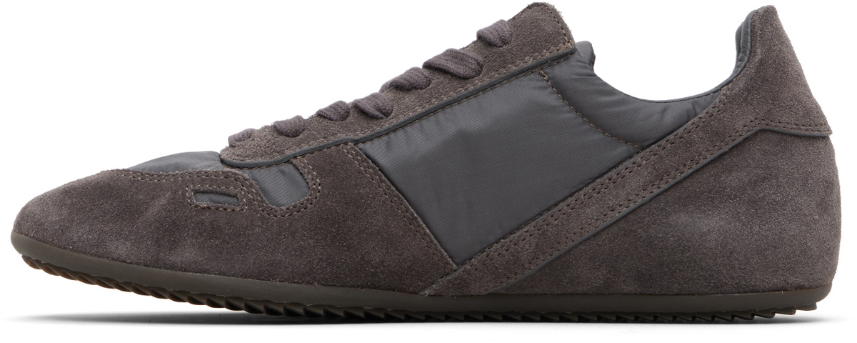 Rick Owens Gray Temple Minimal Sneakers