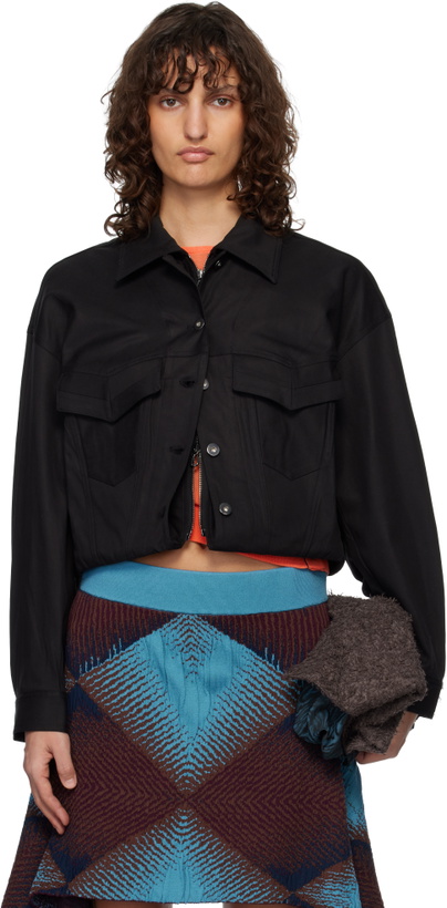 Photo: Kiko Kostadinov Black Centennial Jacket