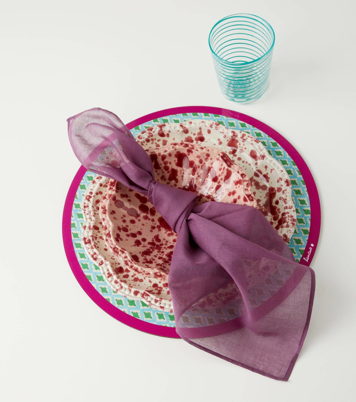 Lisa Corti Hima Palma set of 2 placemats