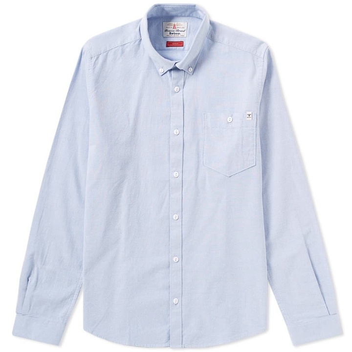 Photo: Barbour Heritage Lang Oxford Shirt Blue