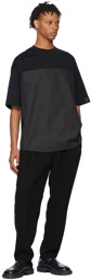 N.Hoolywood Black Cotton T-Shirt