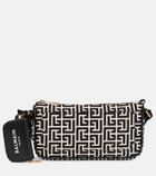 Balmain - Mini canvas crossbody bag