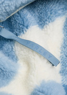 Varley Franca Diamond Sherpa Jacket Light Blue