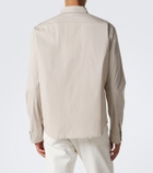 Miu Miu Cotton-blend poplin shirt