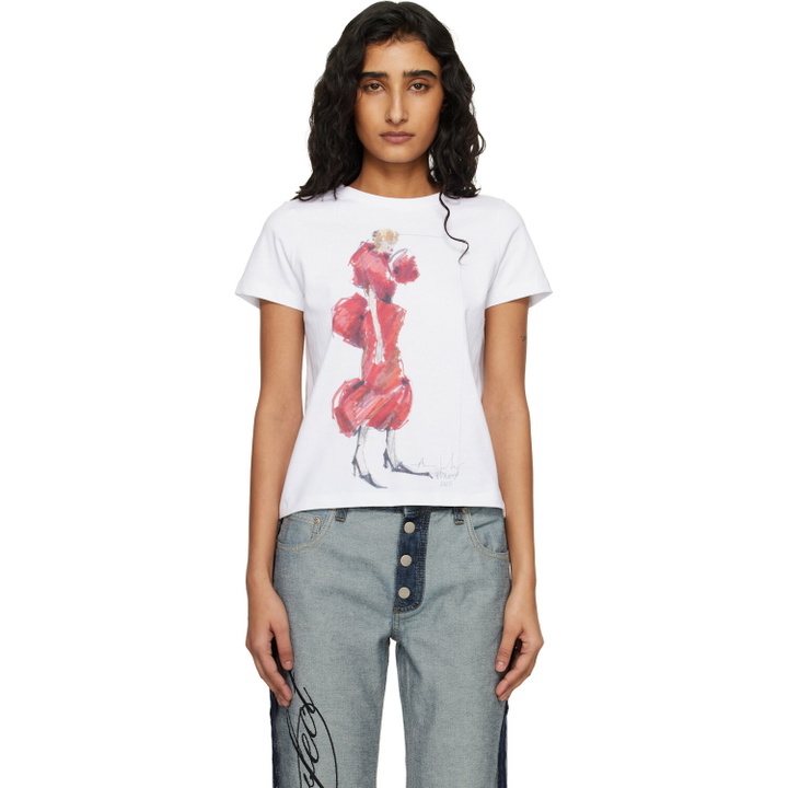Photo: Marc Jacobs White 'Look 33' Baby T-shirt