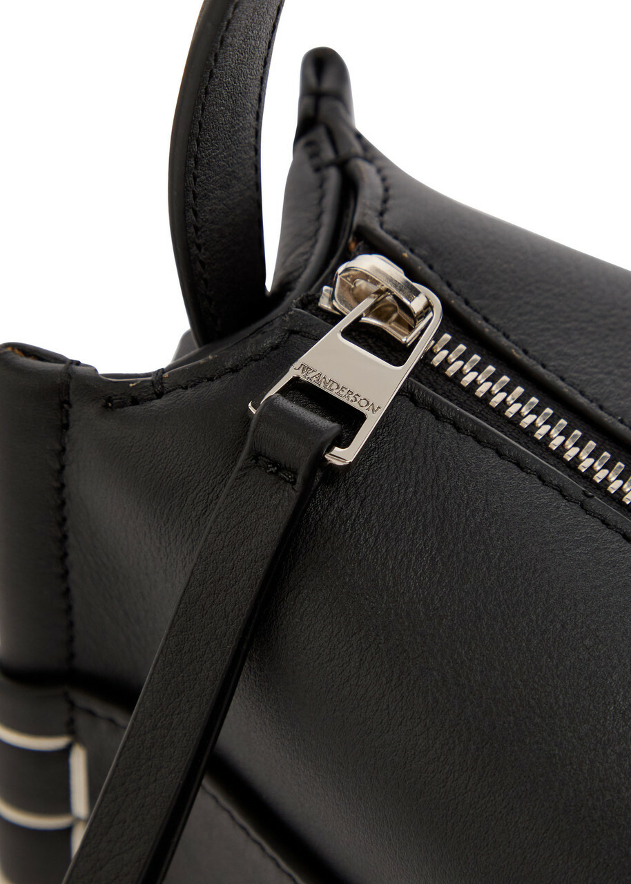 JW Anderson Loafer Leather Shoulder bag - Black - One Size
