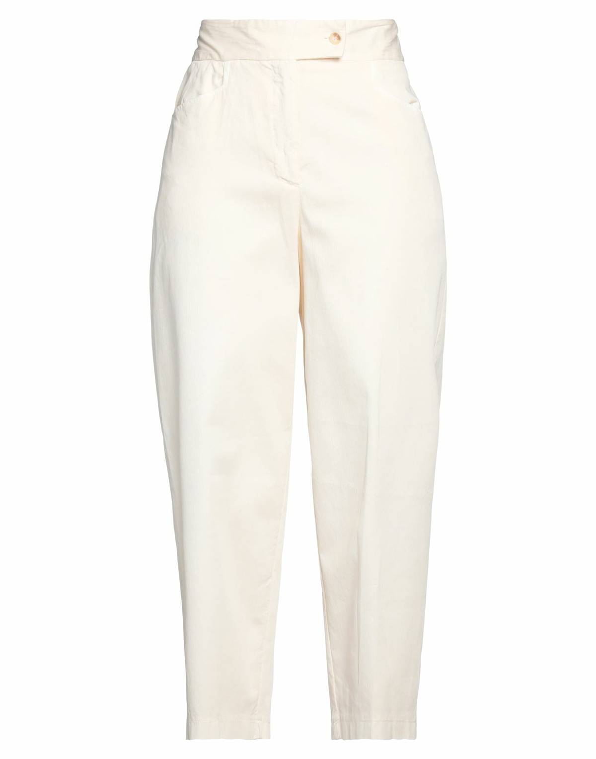 Alessia Santi Womens Pants Ivory
