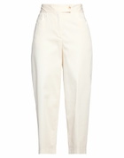 Alessia Santi Womens Pants Ivory