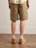 Isabel Marant - Straight-Leg Cotton Shorts - Brown