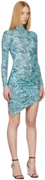 Maisie Wilen SSENSE Exclusive Blue Orbit City Dress