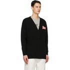 Givenchy Black Overszied Car Cardigan