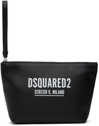 Dsquared2 Black 'Ceresio 9' Pouch