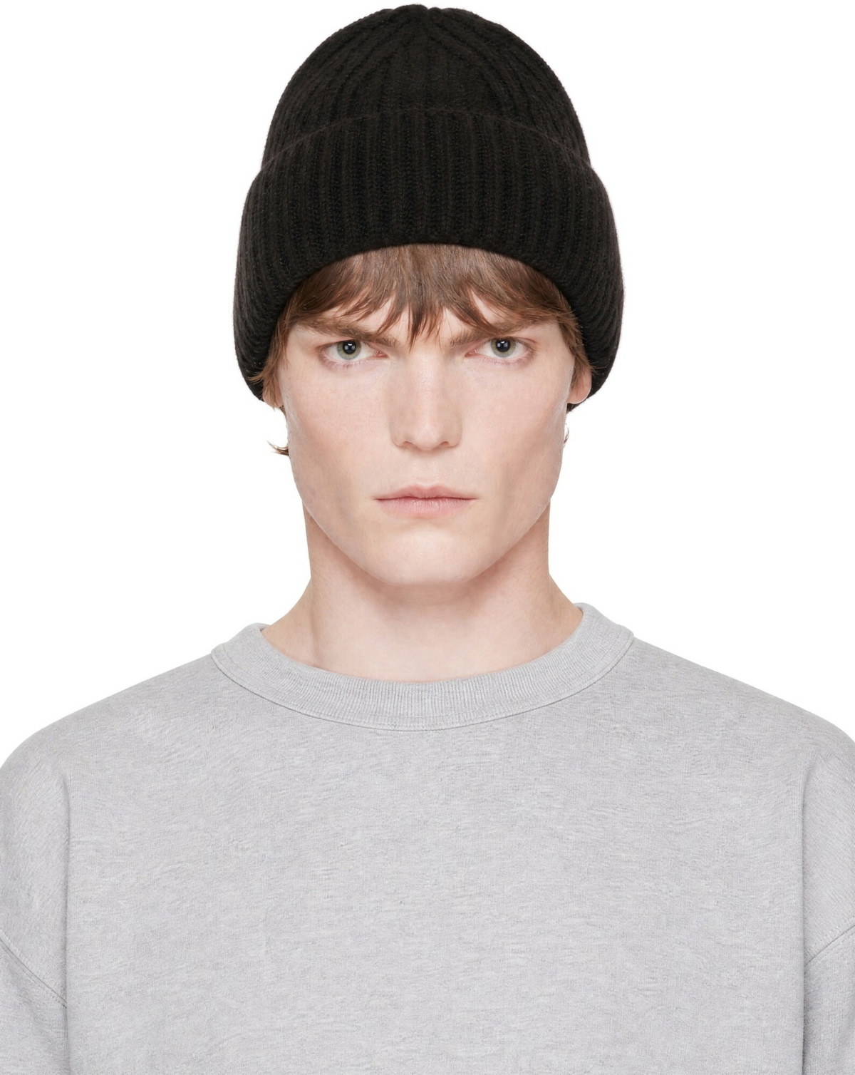 LISA YANG Brown Menton Beanie