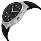 Bulova Curv Quartz Diamond Black Dial Ladies Watch 96R229