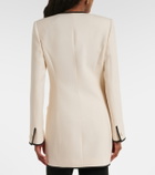 Valentino Crepe Couture scalloped jacket