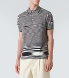 Missoni Space-dyed cotton polo shirt