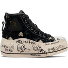 R13 Black Kurt High Top Sneakers