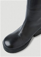 Block Heel Boots in Black