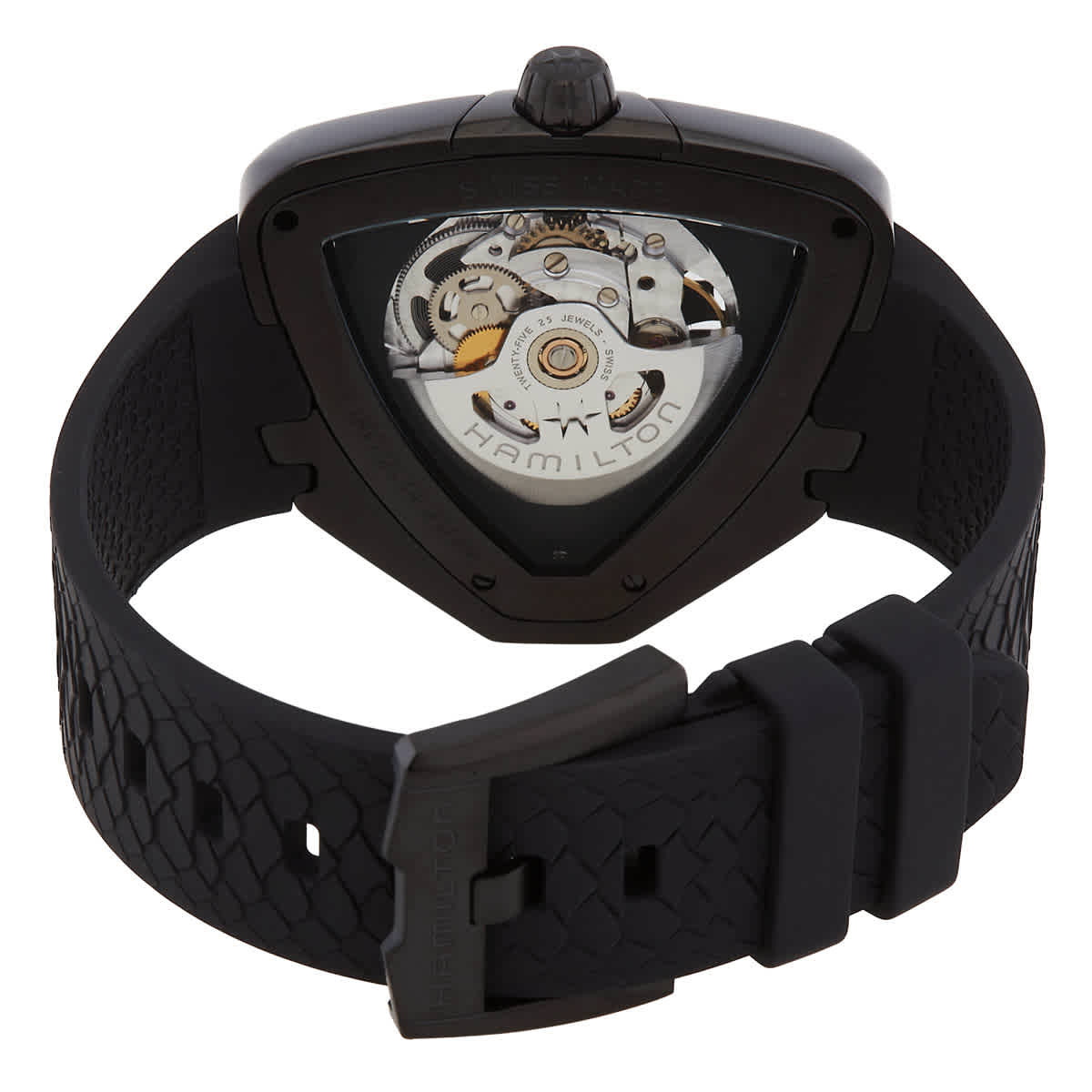 Hamilton Ventura Elvis80 Skeleton Dragon Automatic Black Dial Watch H24535332