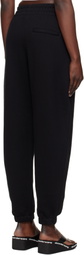 alexanderwang.t Black Puff Logo Sweatpants