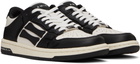 AMIRI Black & White Skel-Top Low Sneakers