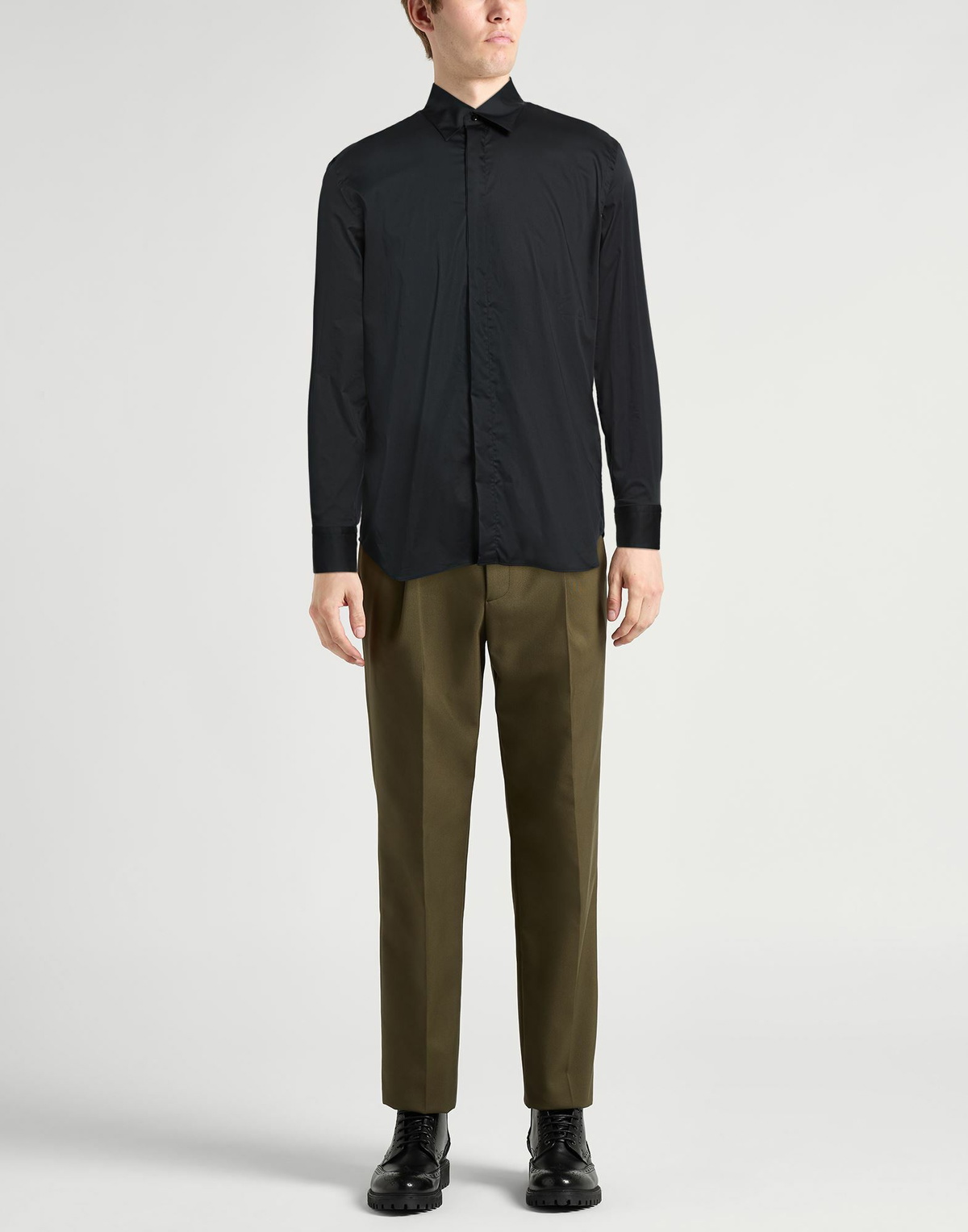Pt Torino Mens Shirt in Black