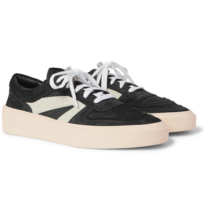 Photo: Fear of God - Suede Sneakers - Black