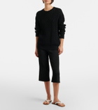 The Row Orus cable-knit cotton and linen sweater
