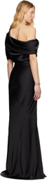 Entire Studios Black Sleeveless Bound Maxi Dress